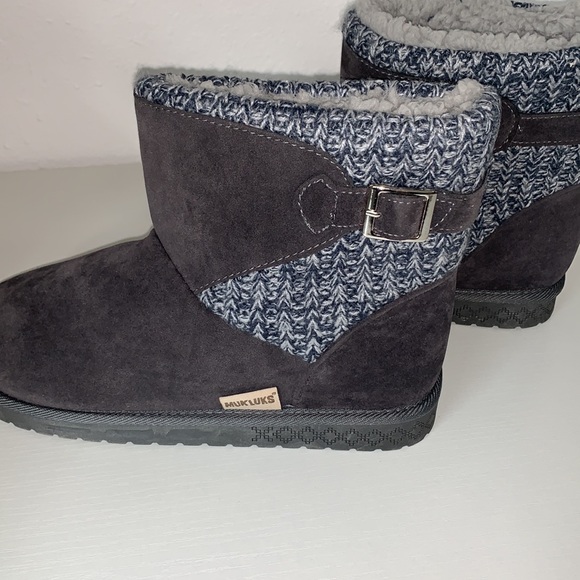 NWT. Muk Lux  womens knit boots 🥾 - Picture 2 of 4